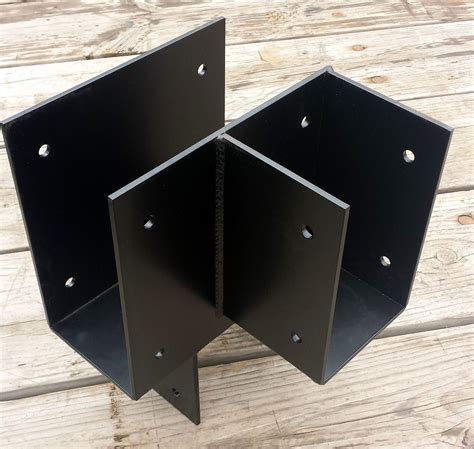 black metal bracket horizontal|black brackets for wood beams.